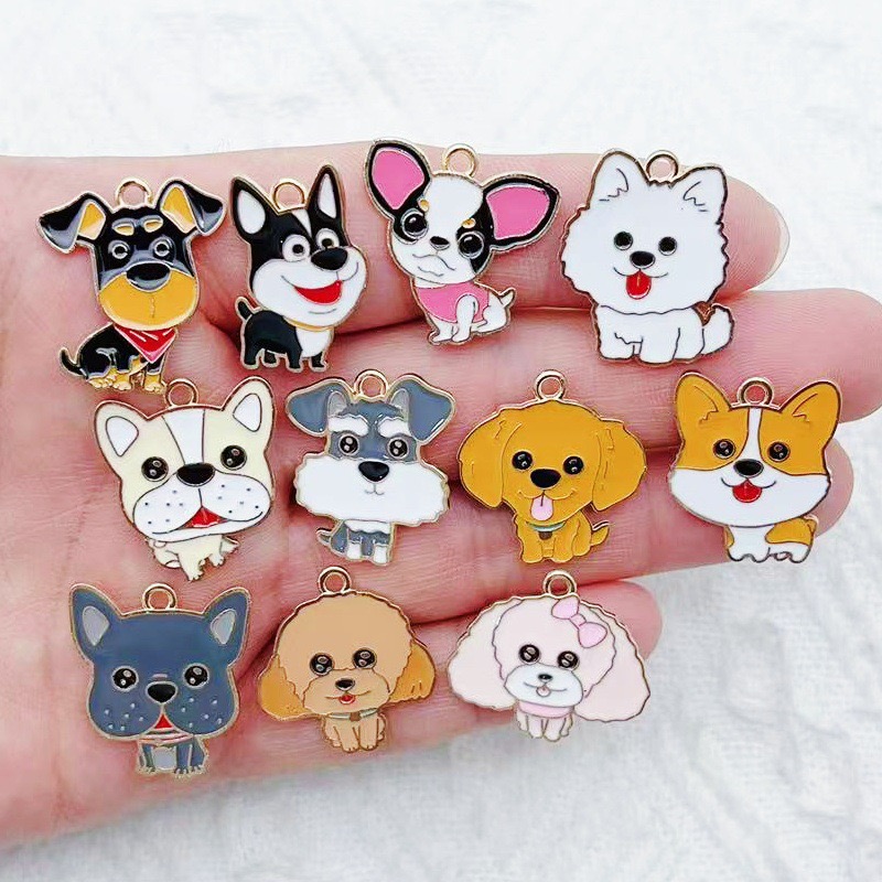 Pet Supplies Store - 11pcs Cartoon Animal Dog Dog Accessories
