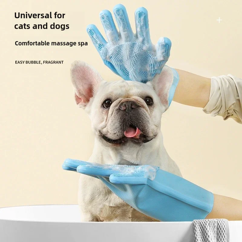 Pet Grooming Cleaning Gloves D - огляд і ціна Pet Grooming Glove