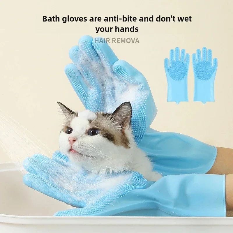 Pet Grooming Cleaning Gloves D - огляд і ціна Pet Grooming Glove