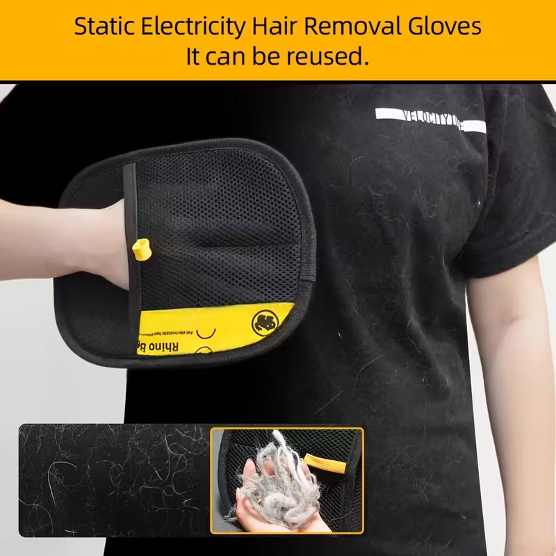 Double-Sided Pet Hair Removal  - огляд і ціна Pet Grooming Glove