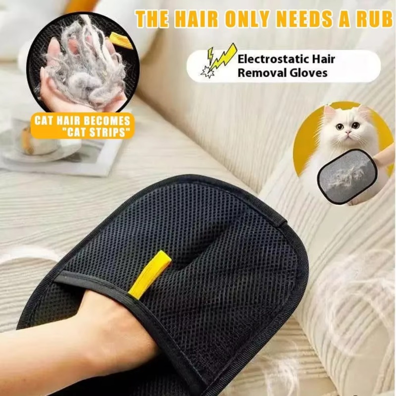 Reusable Pet Hair Removal Glov - огляд і ціна Pet Grooming Glove