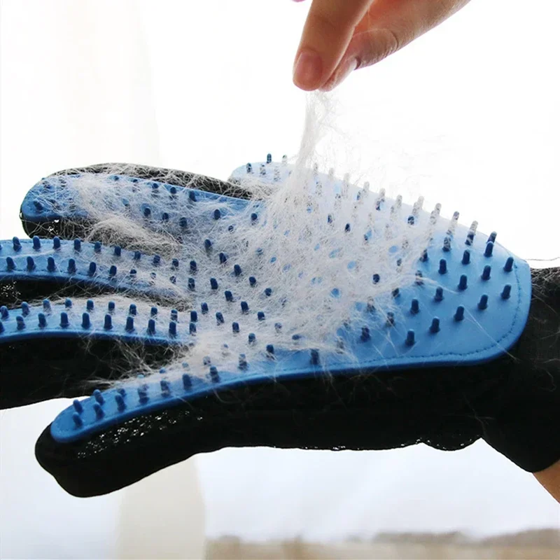 Pet Hair Remove Gloves Rubber  - огляд і ціна Pet Grooming Glove