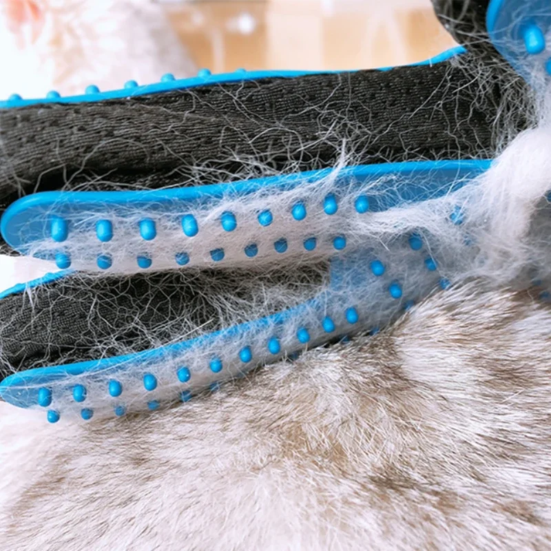 Pet Hair Remove Gloves Rubber  - огляд і ціна Pet Grooming Glove