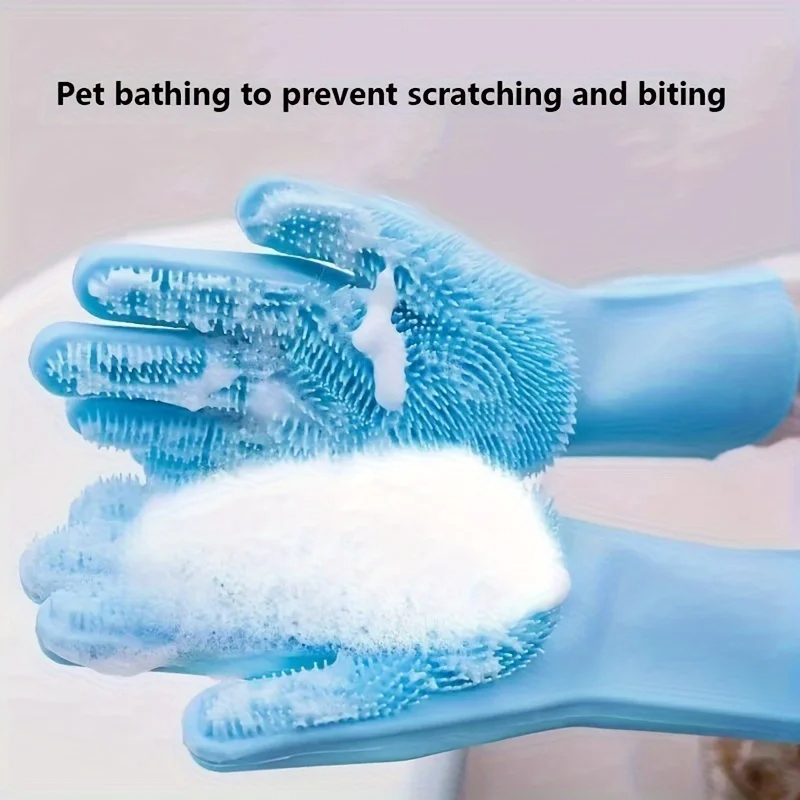 Multifunctional Silicone Pet G - огляд і ціна Pet Grooming Glove