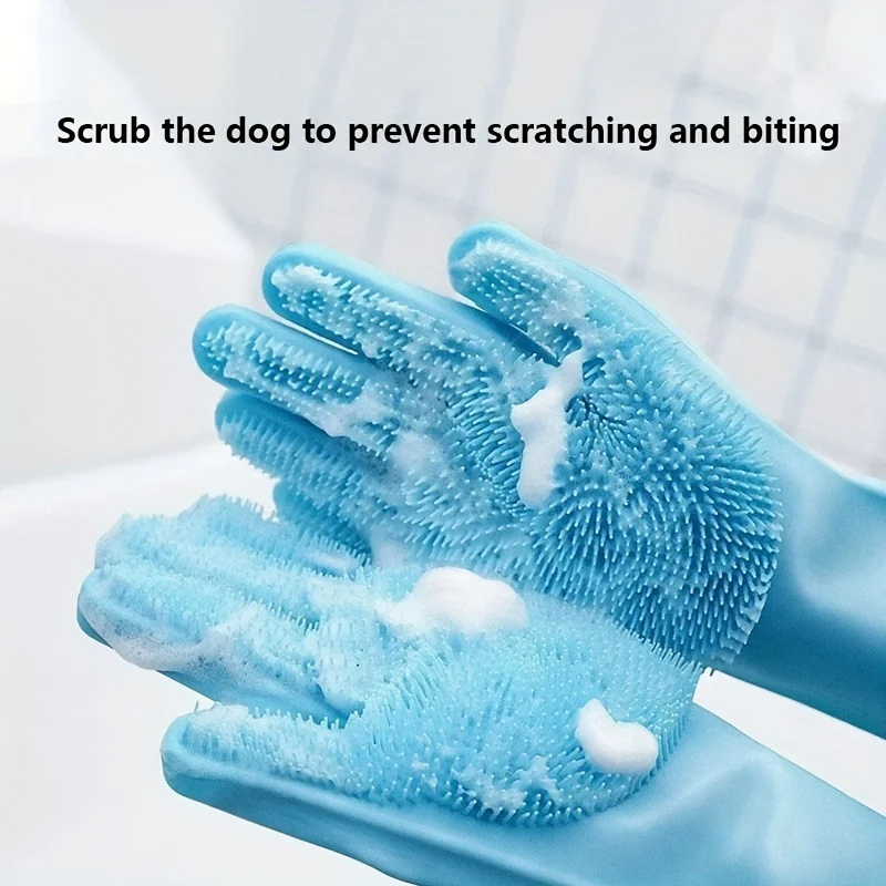 Multifunctional Silicone Pet G - огляд і ціна Pet Grooming Glove
