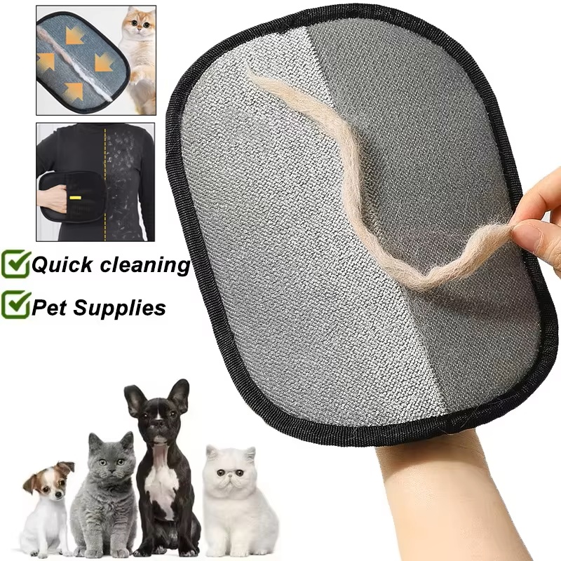 Pet Hair Removal Tool Reusable - огляд і ціна Pet Grooming Glove
