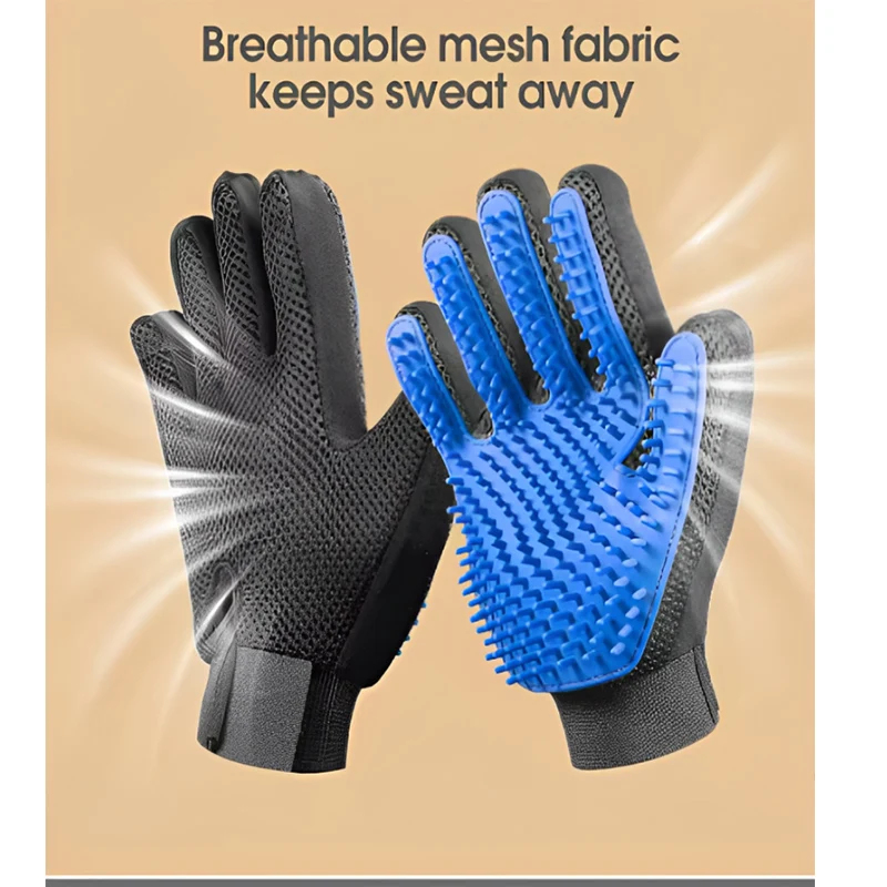 Pet Hair Glove Comb Pet Dog Ca - огляд і ціна Pet Grooming Glove