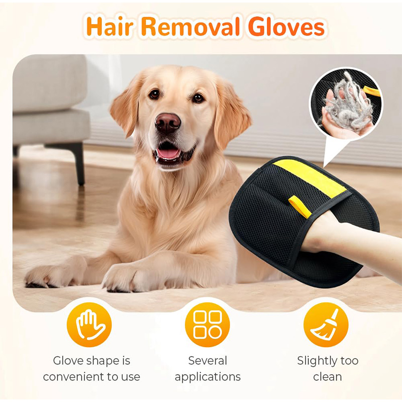 Pet Hair Removal Tool Reusable - огляд і ціна Pet Grooming Glove