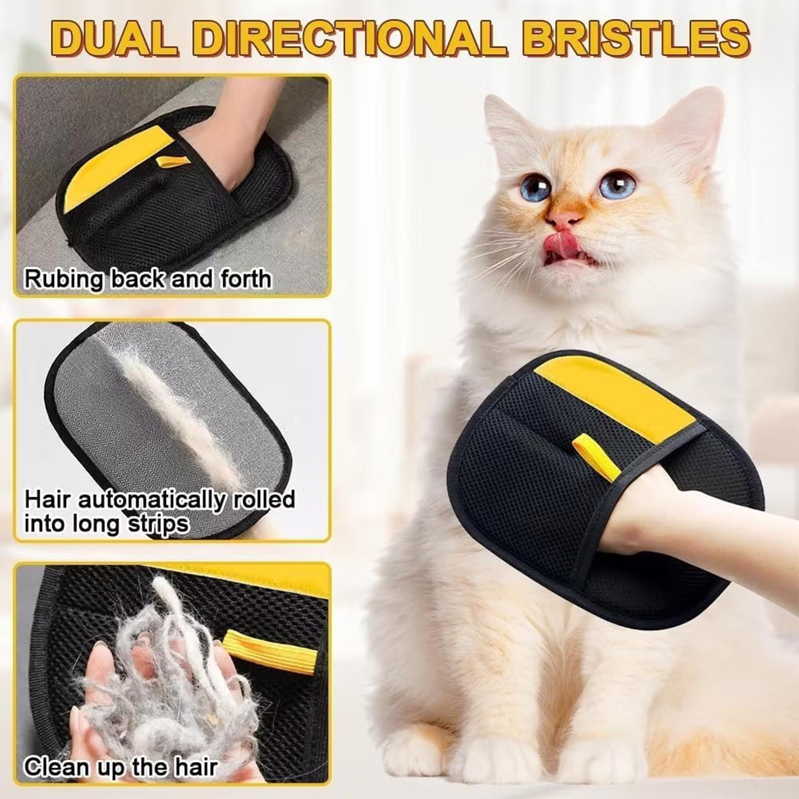 Pet Hair Remover Gloves Electr - огляд і ціна Pet Grooming Glove