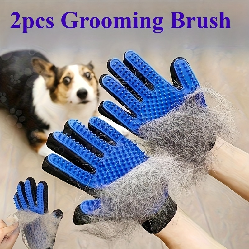 2PCS Pet Grooming Gloves, Mass - огляд і ціна Pet Grooming Glove